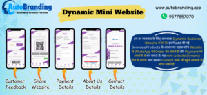 AutoBranding App - Dynamic Mini Website